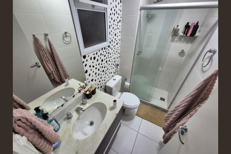 Apartamento à venda com 89m², 2 quartos e 2 vagas Apartamento à venda com 89m², 2 quartos e 2 vagasBanheiro social