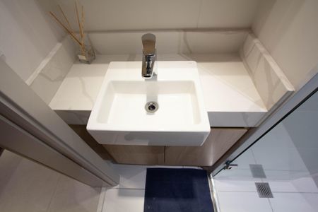 Apartamento para alugar com 44m², 1 quarto e sem vagaBanheiro da Suíte