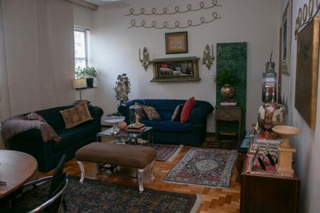 Sala de apartamento à venda com 3 quartos, 150m² em Funcionários, Belo Horizonte