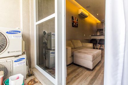 Apartamento para alugar com 47m², 1 quarto e 1 vagaVaranda