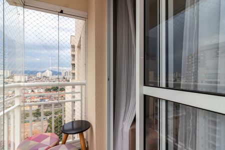Varanda da Sala de apartamento à venda com 2 quartos, 60m² em Jardim Pereira Leite, São Paulo