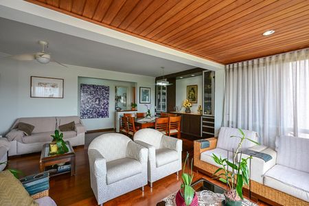 Sala de apartamento à venda com 4 quartos, 140m² em Fazenda Morumbi, São Paulo