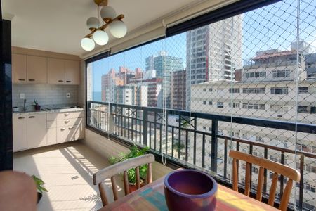 Apartamento para alugar com 62m², 1 quarto e 1 vaga Apartamento para alugar com 62m², 1 quarto e 1 vagaVaranda da sala