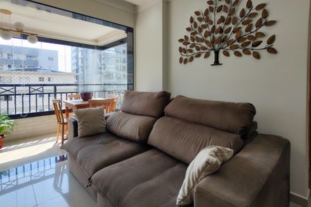 Sala de apartamento para alugar com 1 quarto, 62m² em Guilhermina, Praia Grande