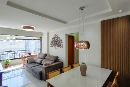 Sala de apartamento para alugar com 1 quarto, 62m² em Guilhermina, Praia Grande