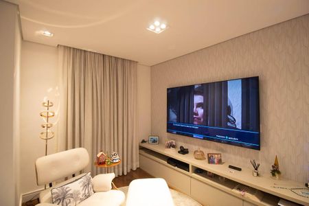 Sala  de apartamento à venda com 2 quartos, 82m² em Carandiru, São Paulo