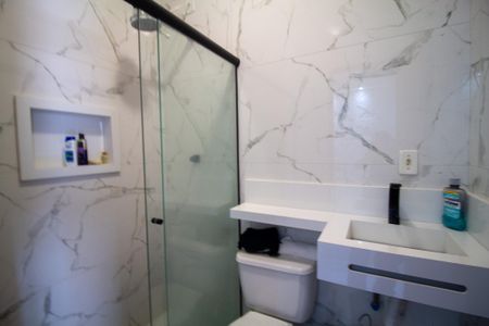 Casa de condomínio para alugar com 75m², 2 quartos e 1 vagaBanheiro