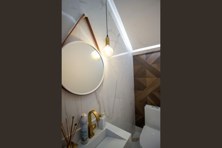 Casa de condomínio para alugar com 75m², 2 quartos e 1 vagaLavabo