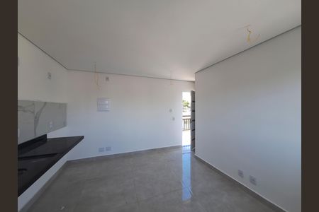 Sala/Cozinha de apartamento à venda com 2 quartos, 55m² em Vila Isolina Mazzei, São Paulo