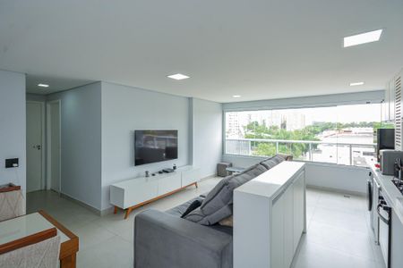 Sala/Cozinha de apartamento à venda com 2 quartos, 59m² em Socorro, São Paulo