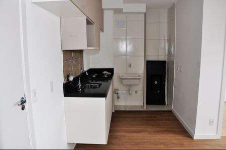 Apartamento para alugar com 35m², 2 quartos e sem vagaDetalhe - Cozinha Americana