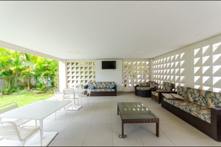 Apartamento para alugar com 120m², 4 quartos e 3 vagasÁrea comum - Churrasqueira