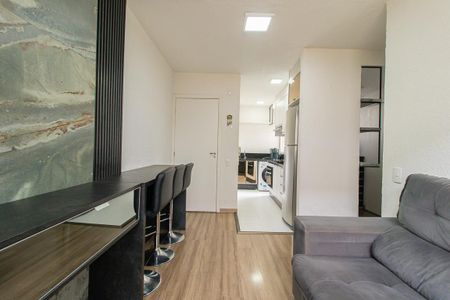 Sala de apartamento para alugar com 1 quarto, 40m² em Umbará, Curitiba