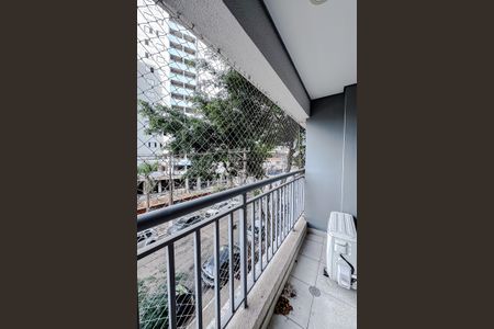 Varanda do Studio de kitnet/studio para alugar com 1 quarto, 33m² em Belenzinho, São Paulo