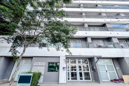 Studio para alugar com 33m², 1 quarto e sem vagaFachada - Plaquinha