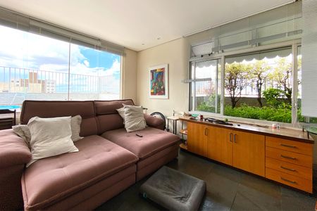 Sala de Estar de apartamento para alugar com 3 quartos, 180m² em Anchieta, Belo Horizonte