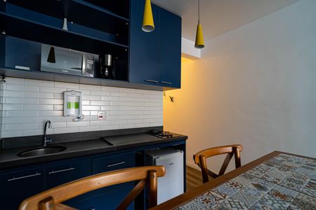 Studio à venda com 35m², 1 quarto e sem vaga Studio à venda com 35m², 1 quarto e sem vagaCozinha