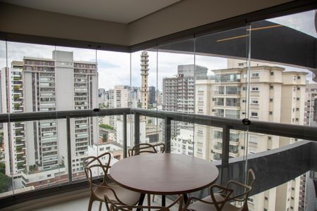 Varanda gourmet de apartamento à venda com 2 quartos, 67m² em Jardim das Acacias, São Paulo