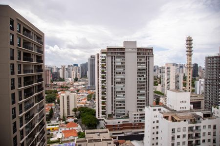 Vista da Sacada de apartamento à venda com 2 quartos, 67m² em Jardim das Acacias, São Paulo