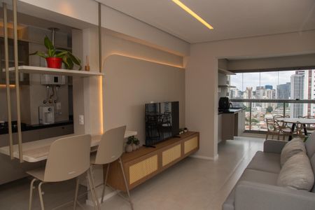 Sala de apartamento à venda com 2 quartos, 67m² em Jardim das Acacias, São Paulo