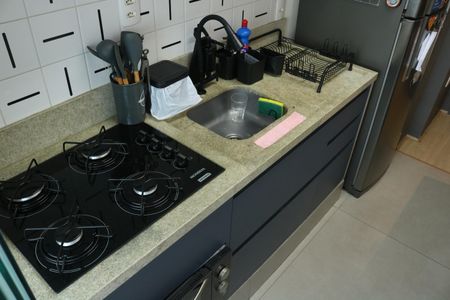 Apartamento à venda com 50m², 2 quartos e 1 vagaCozinha e Área de Serviço