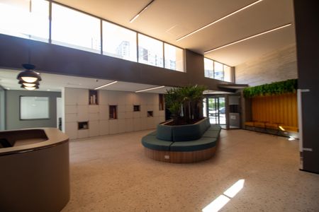 Studio para alugar com 25m², 1 quarto e sem vaga Studio para alugar com 25m², 1 quarto e sem vagaHall Social