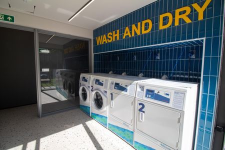 Studio para alugar com 25m², 1 quarto e sem vaga Studio para alugar com 25m², 1 quarto e sem vagaÁrea comum - Lavanderia