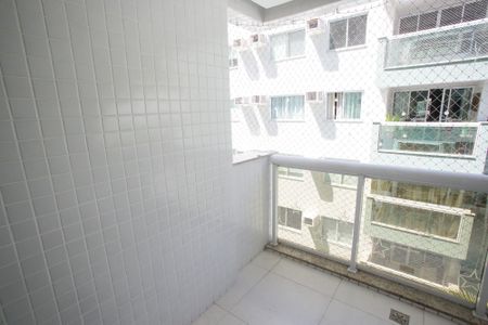 Varanda da Sala de apartamento para alugar com 2 quartos, 79m² em Freguesia (jacarepaguá), Rio de Janeiro