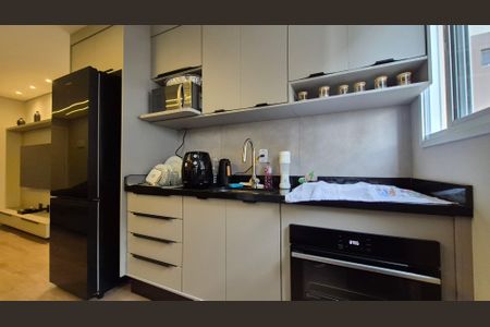 Cozinha de apartamento para alugar com 2 quartos, 47m² em Jardim Vila Rica, Santo André