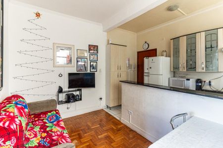 Sala de apartamento à venda com 1 quarto, 44m² em Campos Elíseos, São Paulo