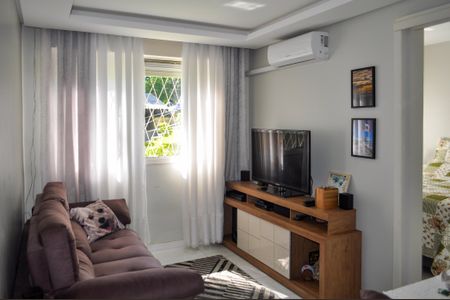 Sala  de apartamento à venda com 1 quarto, 37m² em Santo Antônio, Porto Alegre