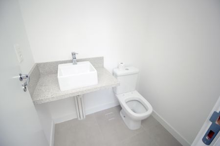 Lavabo de apartamento à venda com 3 quartos, 93m² em Campestre, Santo André