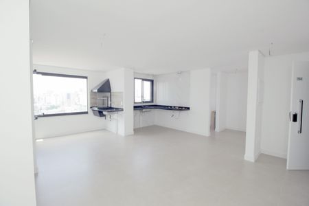 Sala/Cozinha de apartamento à venda com 3 quartos, 93m² em Campestre, Santo André