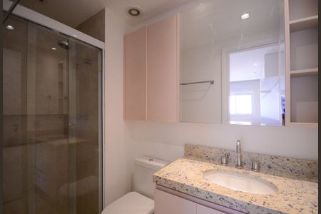 Apartamento para alugar com 74m², 2 quartos e 2 vagas Apartamento para alugar com 74m², 2 quartos e 2 vagasBanheiro da Suite