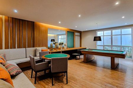 Apartamento para alugar com 74m², 2 quartos e 2 vagas Apartamento para alugar com 74m², 2 quartos e 2 vagasÁrea comum - Sala de Jogos