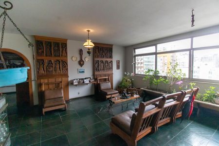 Sala de apartamento para alugar com 3 quartos, 130m² em Icaraí, Niterói