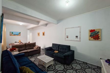 Sala de casa para alugar com 3 quartos, 160m² em Maracanã, Praia Grande