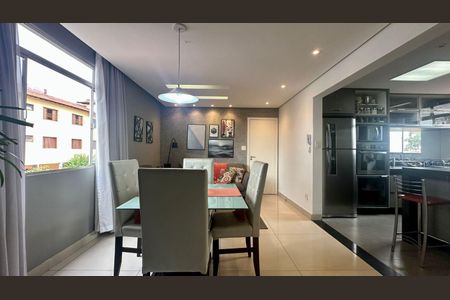 Sala de apartamento à venda com 3 quartos, 140m² em Dona Clara, Belo Horizonte