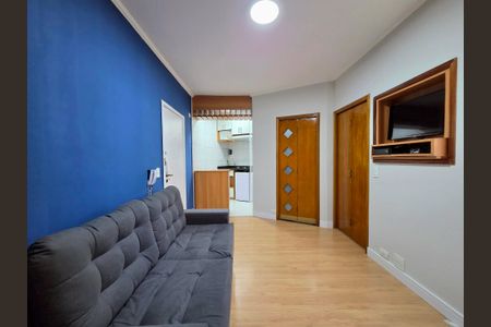 Sala de apartamento para alugar com 1 quarto, 33m² em Indianópolis, São Paulo