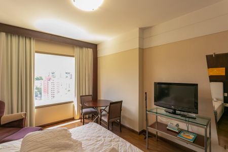 Quarto de kitnet/studio à venda com 1 quarto, 27m² em Lourdes, Belo Horizonte