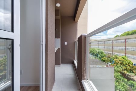 Varanda da Sala de apartamento para alugar com 2 quartos, 38m² em Jardim Eledy, São Paulo