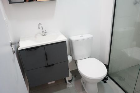 Studio para alugar com 27m², 1 quarto e sem vagaBanheiro