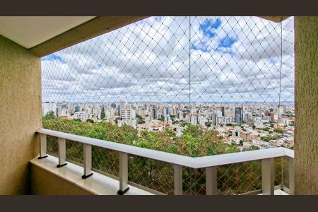 Varanda da Sala de apartamento para alugar com 3 quartos, 85m² em São Lucas, Belo Horizonte