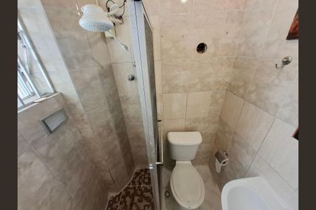 Banheiro  de apartamento à venda com 1 quarto, 28m² em Centro, Rio de Janeiro