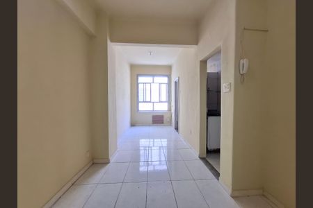 Sala/Cozinha de apartamento à venda com 1 quarto, 28m² em Centro, Rio de Janeiro
