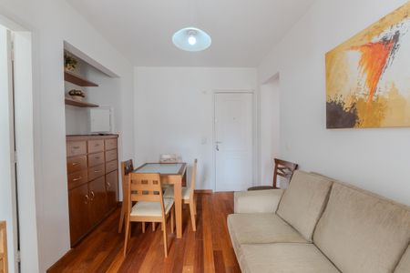 Sala de apartamento para alugar com 1 quarto, 34m² em Bela Vista, São Paulo