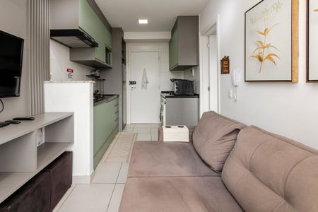 Apartamento à venda com 28m², 1 quarto e sem vaga Apartamento à venda com 28m², 1 quarto e sem vagaSala/Cozinha