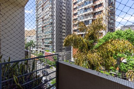 Apartamento à venda com 107m², 2 quartos e 1 vagaVista/Varanda do Quarto 2