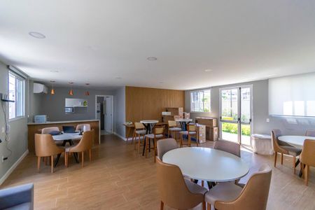 Apartamento para alugar com 40m², 2 quartos e sem vagaÁrea comum - Salão de festas