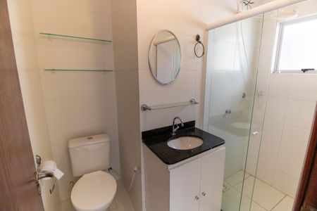 Casa de condomínio para alugar com 80m², 2 quartos e 1 vagaBanheiro da Suíte 1